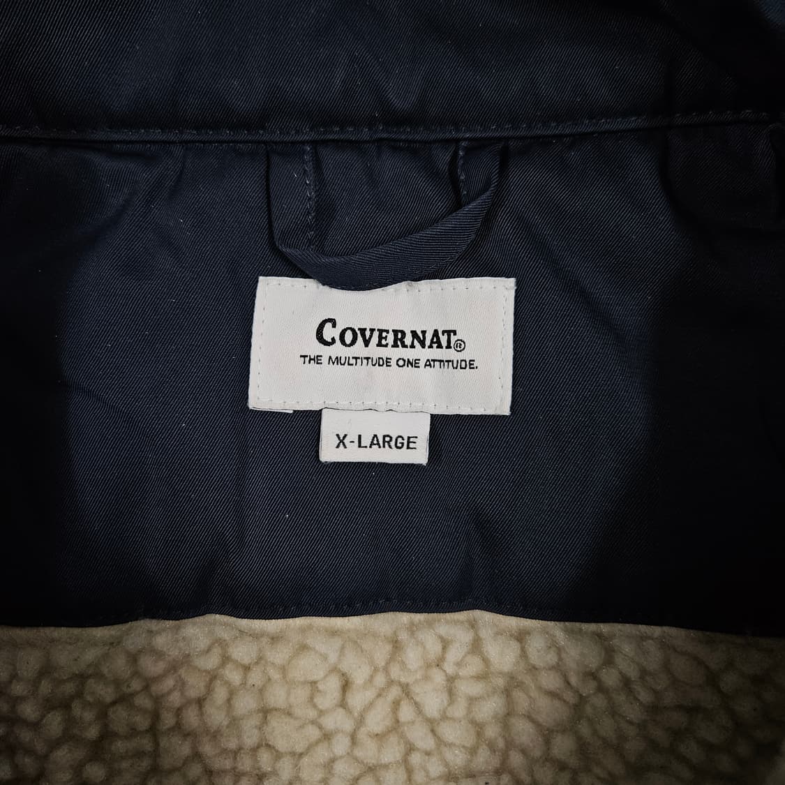 XL 105) 커버낫 쉐르파 양털안감 코치자켓 상품이미지5