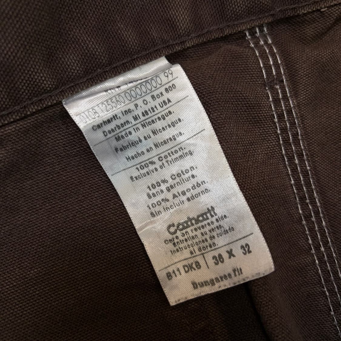 carhartt 칼하트 싱글니 카펜터 워크 팬츠  상품이미지3