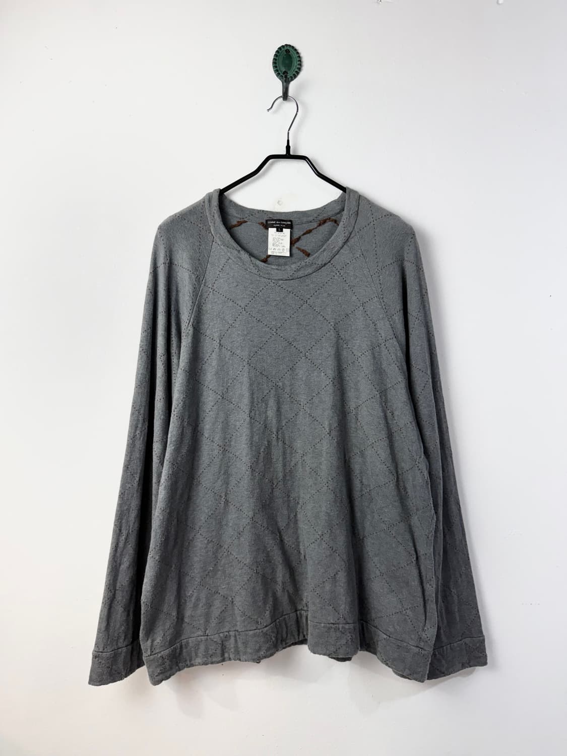 꼼데가르송 옴므플러스 1997 스티치 스웻 탑 상품이미지1