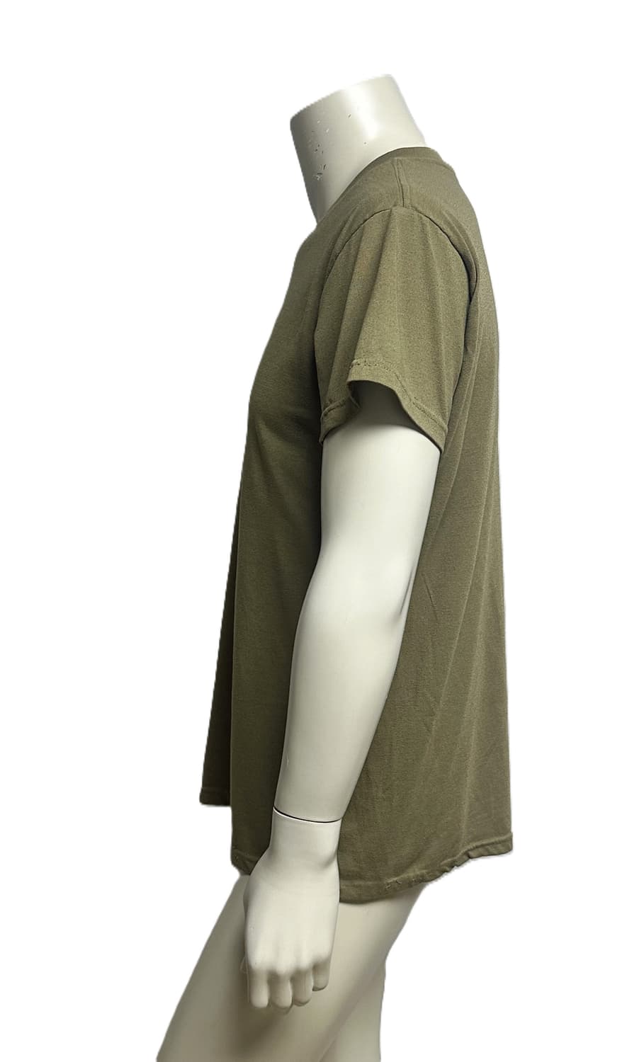 미군 카키색 라운드 반팔 티셔츠 (L) (18) (만원샵) 상품이미지2