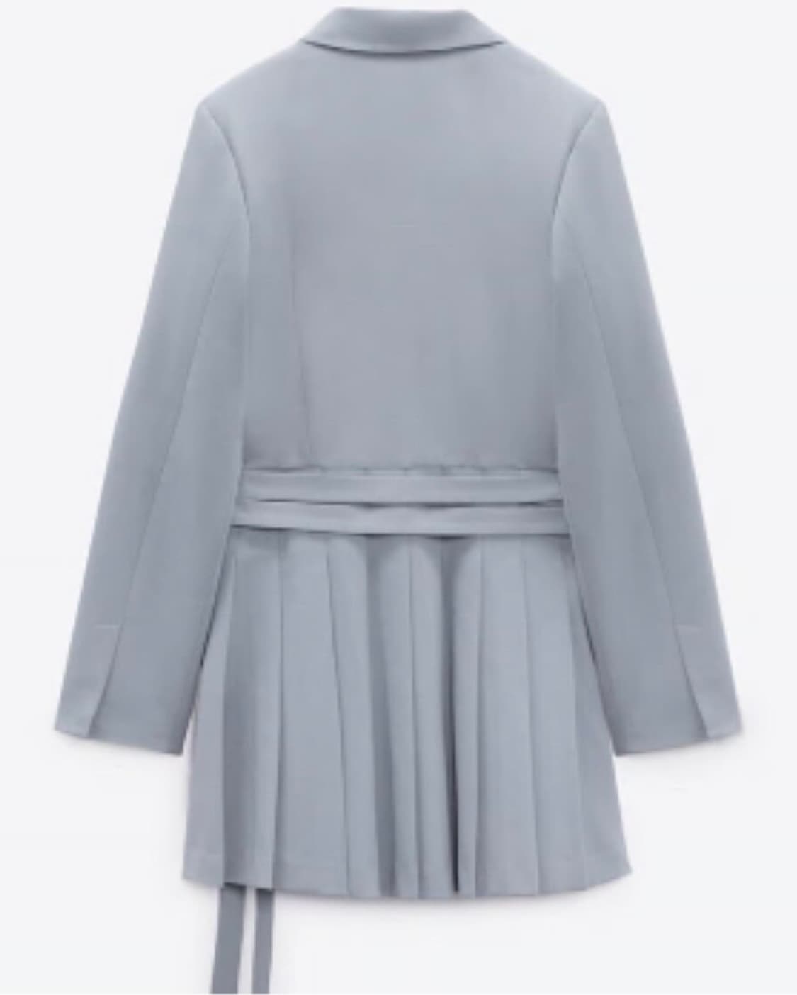 자라 플리츠 블레이져 원피스 XL 상품이미지2