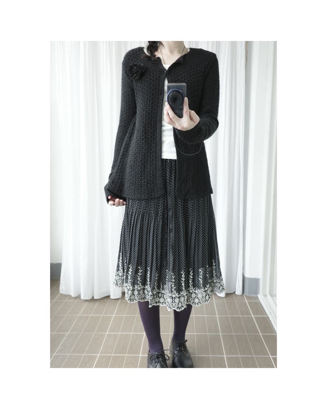 Zara flower knit 상품이미지1