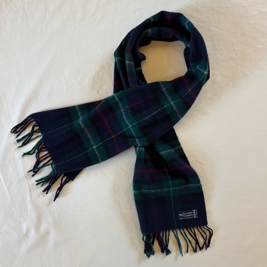 독일 Cashmere 타탄 체크 머플러 상품이미지5