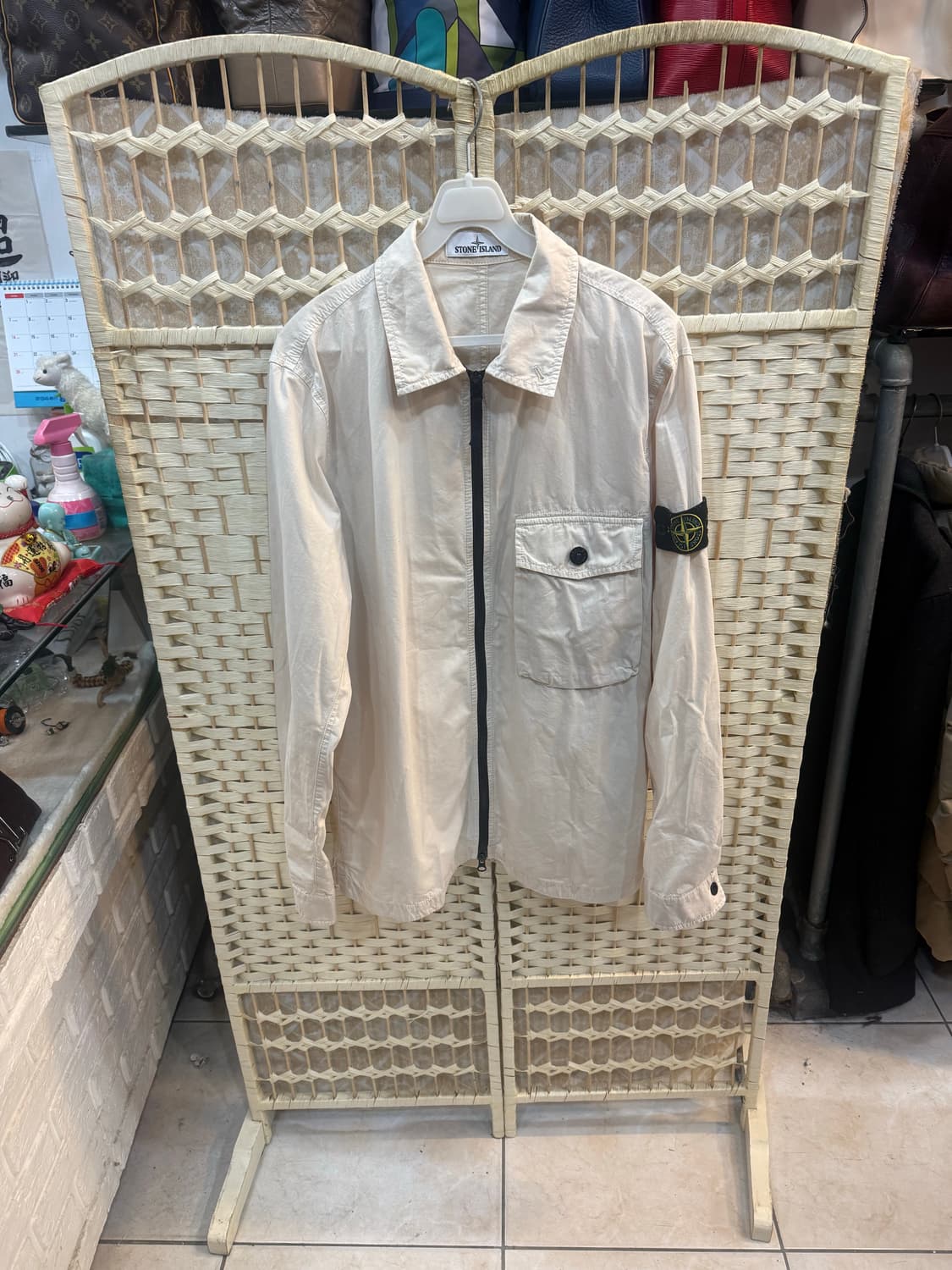 100/20ss 정품 스톤아일랜드 원포켓 오버셔츠 자켓 팝니다 상품이미지1