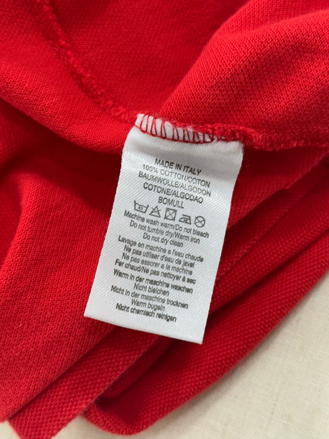 버버리 여성 레드 반팔 상품이미지9