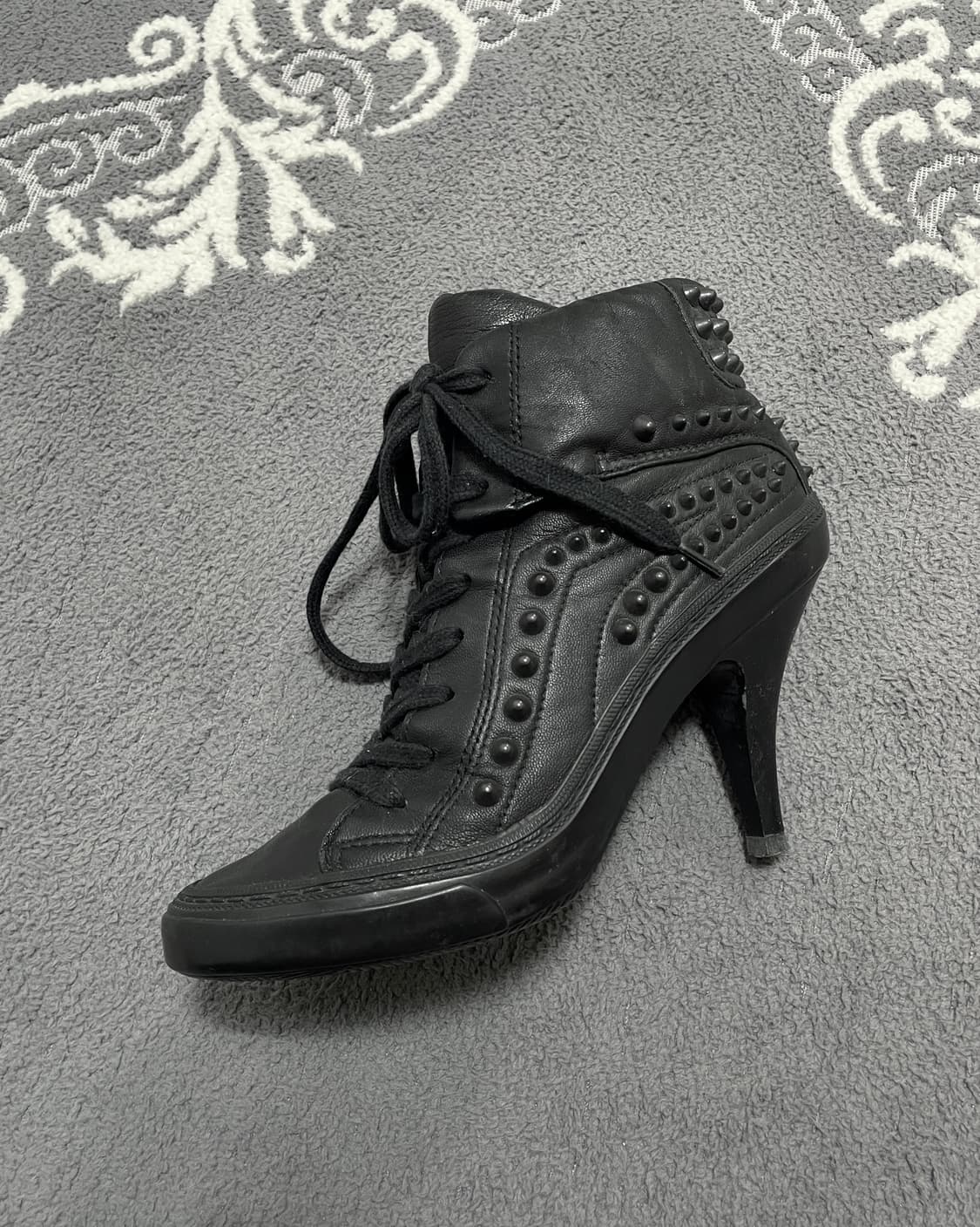 Ash Black Studded Heel Sneakers Black 상품이미지1