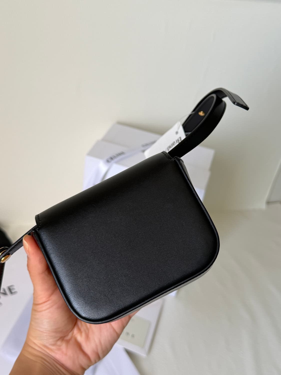 셀린느 트리오페 미니백 블랙 전시급 상품 상품이미지5