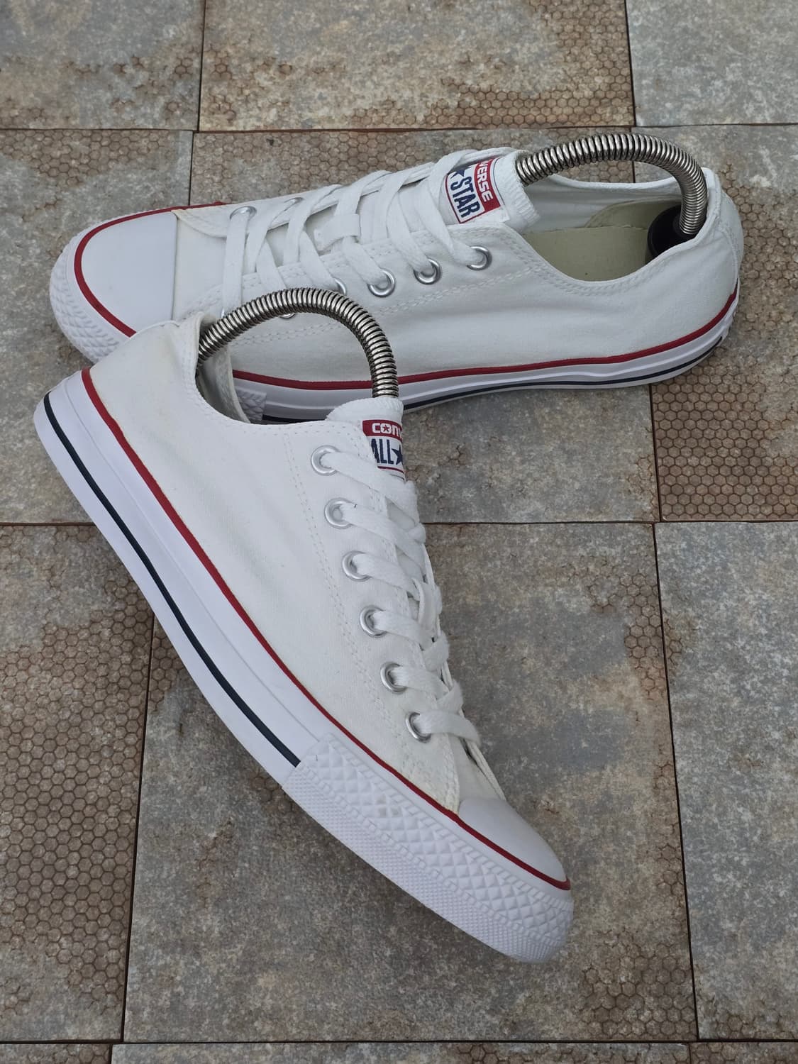 (260)컨버스 척테일러 올스타 로우 화이트  상품이미지6