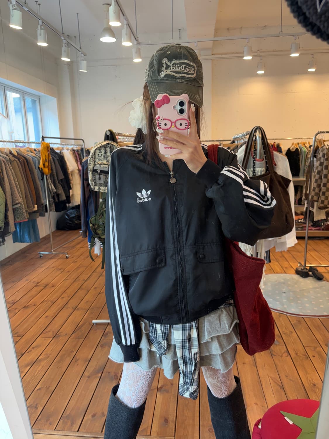 아디다스 바시티 바람막이 자켓 상품이미지3