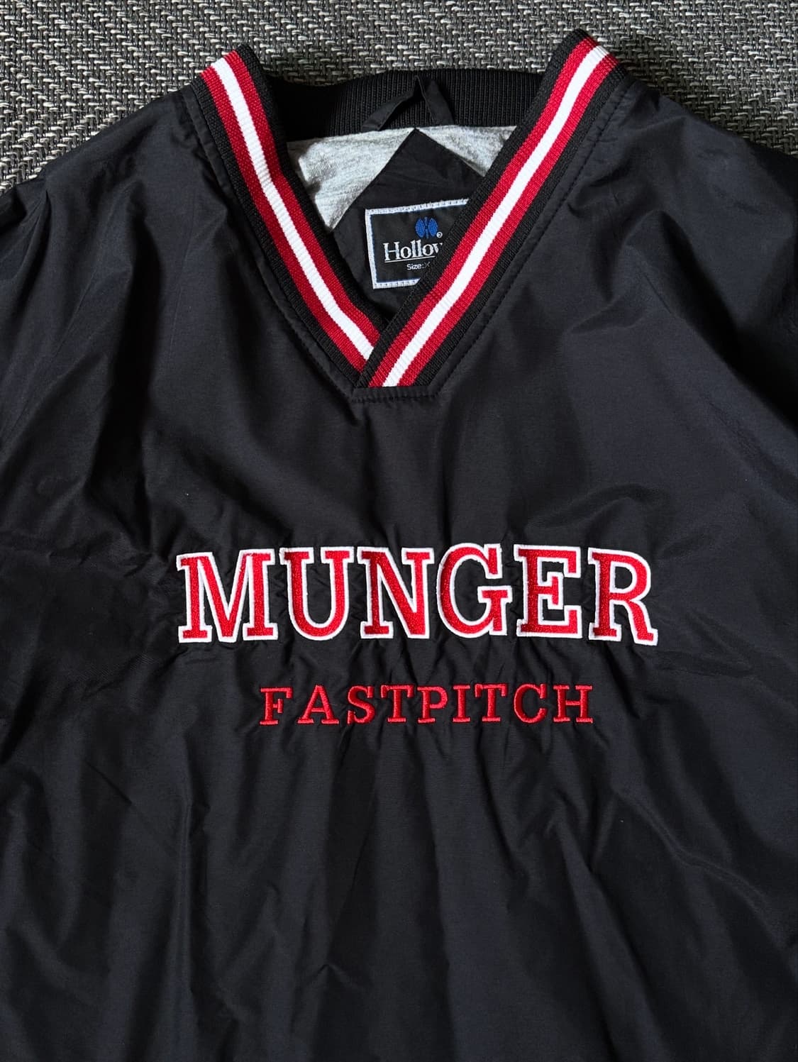 90s HOLLOWAY 나일론 빈티지 웜업 풀오버 (110) 상품이미지2