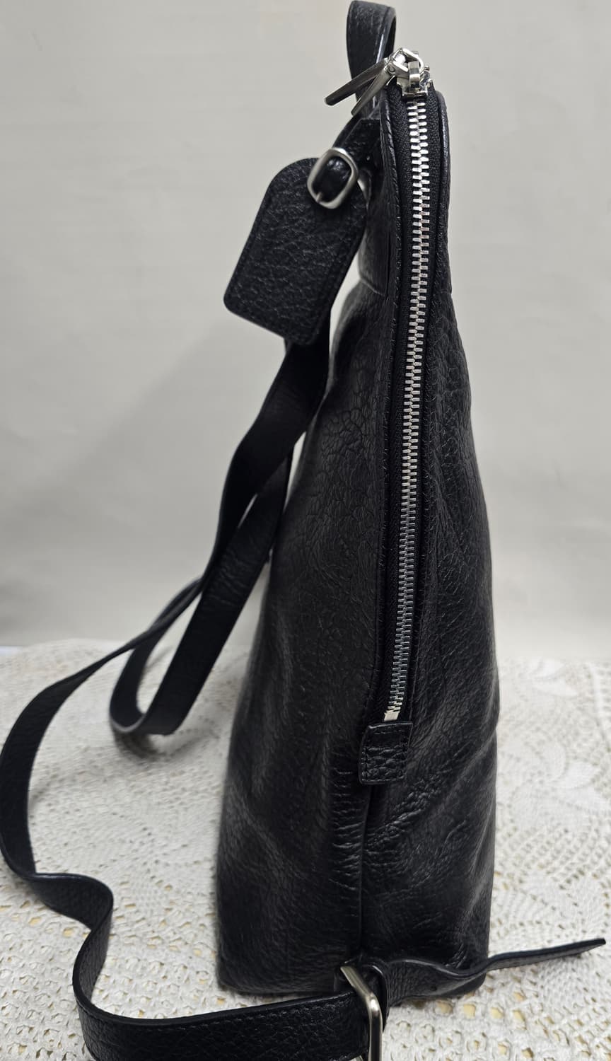 쿠론 가죽 백팩 (노트북 수납가능) 상품이미지4