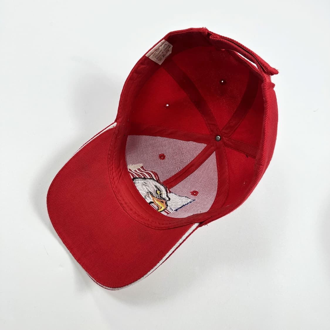 VTG 빈티지 성조기 레드 볼캡 모자 상품이미지4
