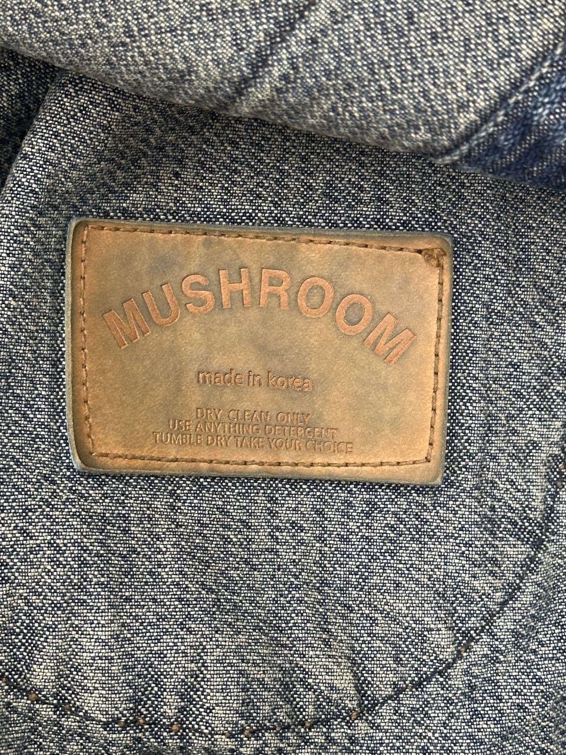 빈티지 그런지 청 Y2K 데님 롱 워싱 셔츠남방  상품이미지5