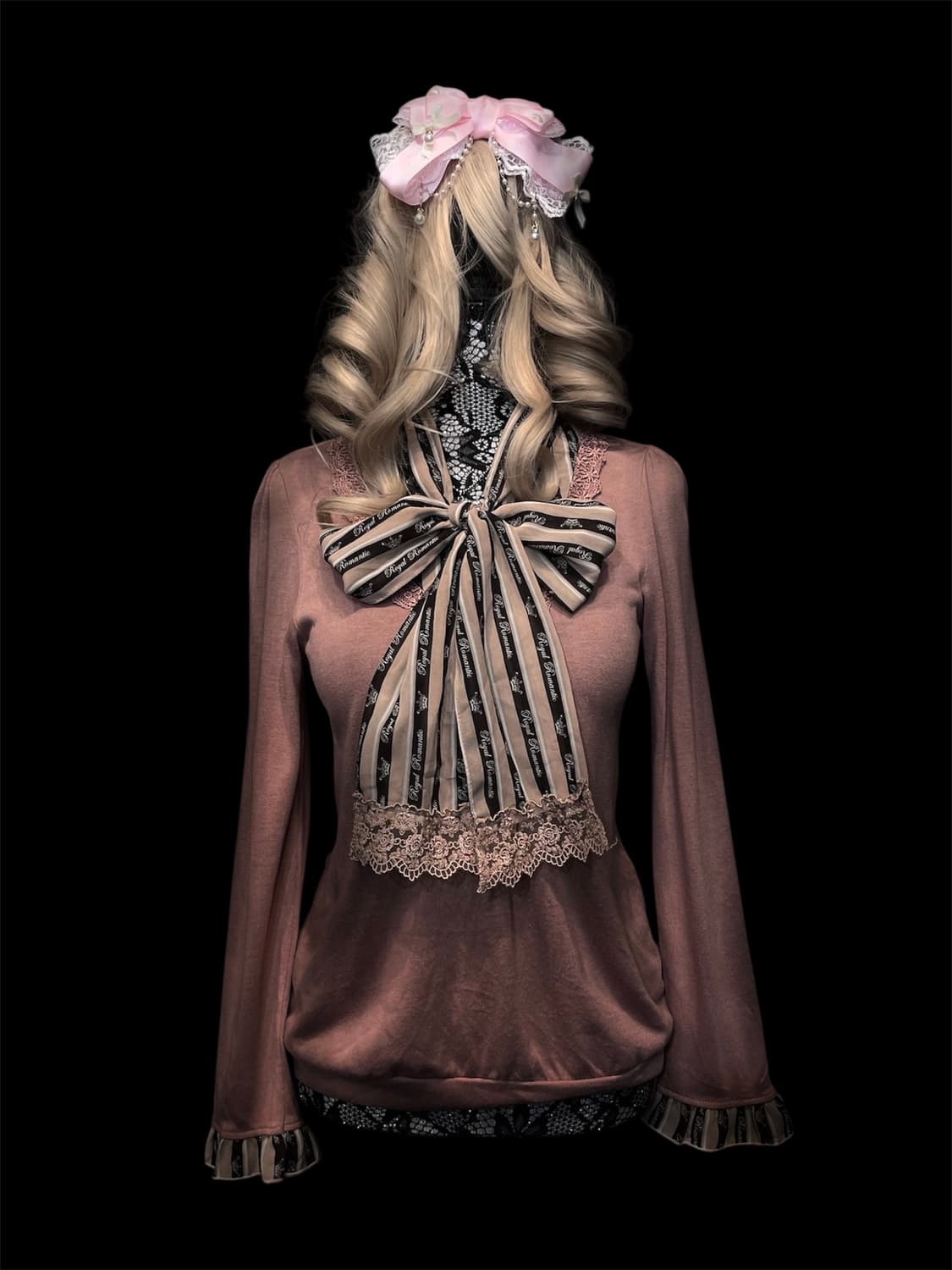 axesfemme 엑시즈팜 히메갸루 리본 블라우스 상품이미지1