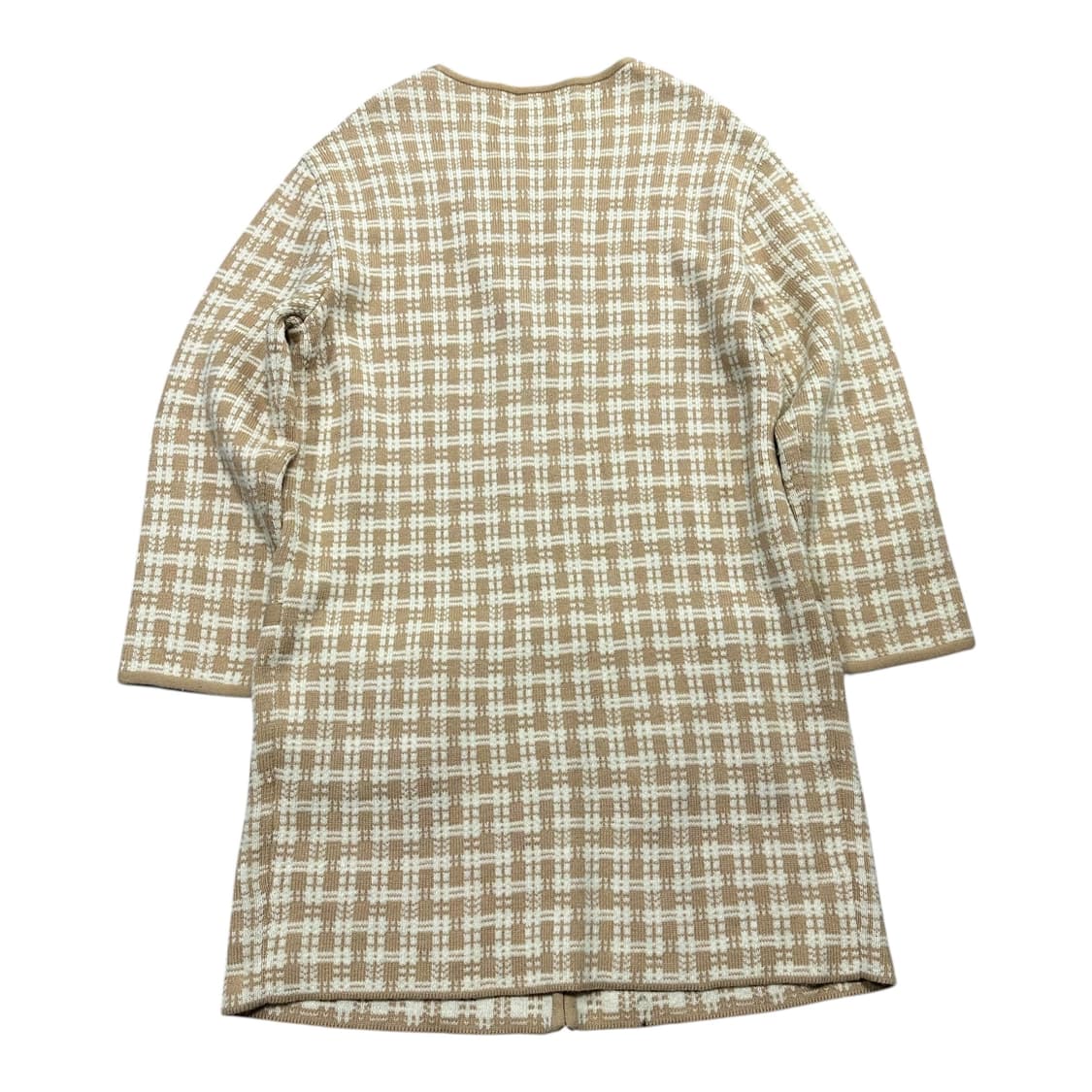 ✨ (바배) 쉬즈미스 하운드 투스 니트 원피스 자켓 코트 66 상품이미지2