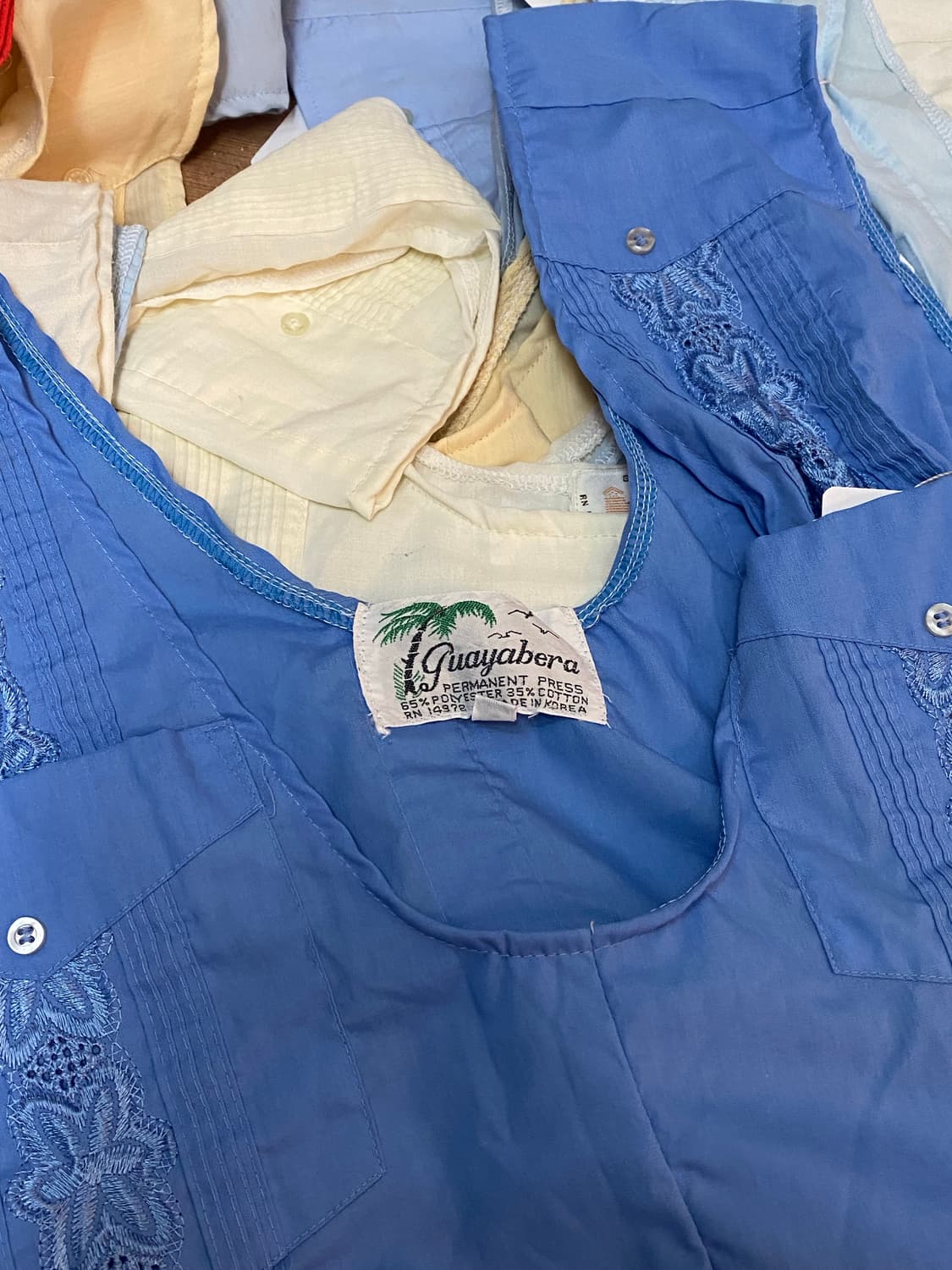 쿠바셔츠 리사이클링 빈티지 에코백 상품이미지4