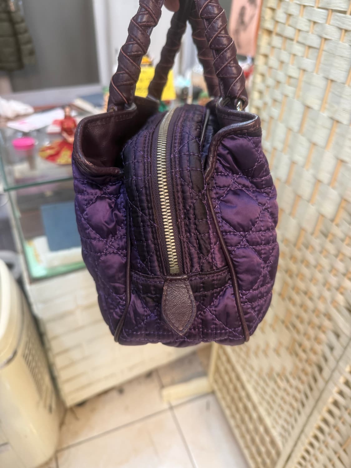 정품 디올 케너지 나일론 토트백 팝니다 상품이미지6