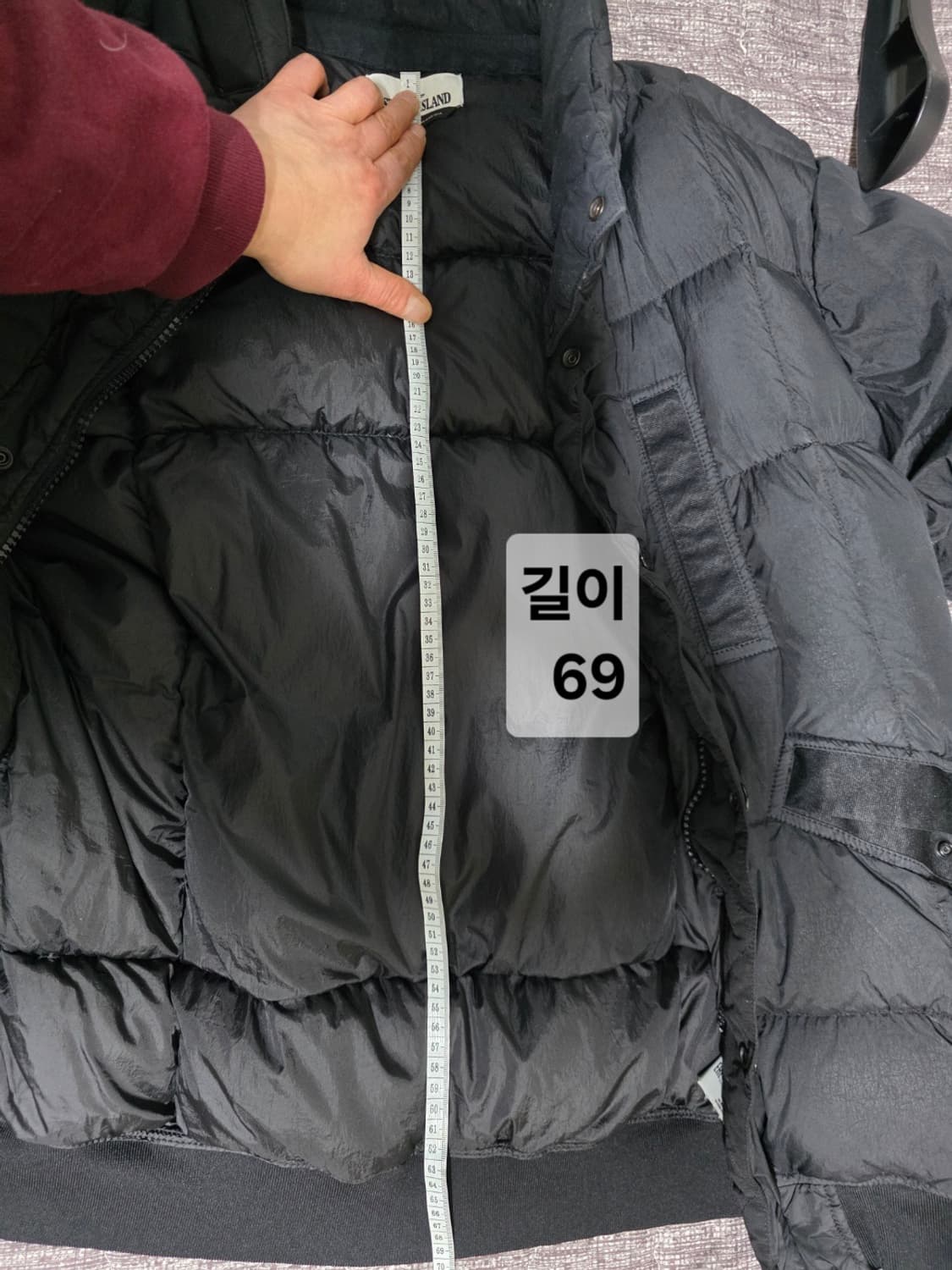 스톤아일랜드 19fw 크링클랩스 패딩 XL 상품이미지9