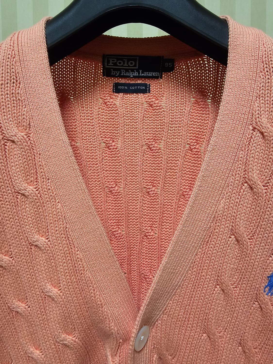 폴로 가디건 코튼 95 상품이미지3