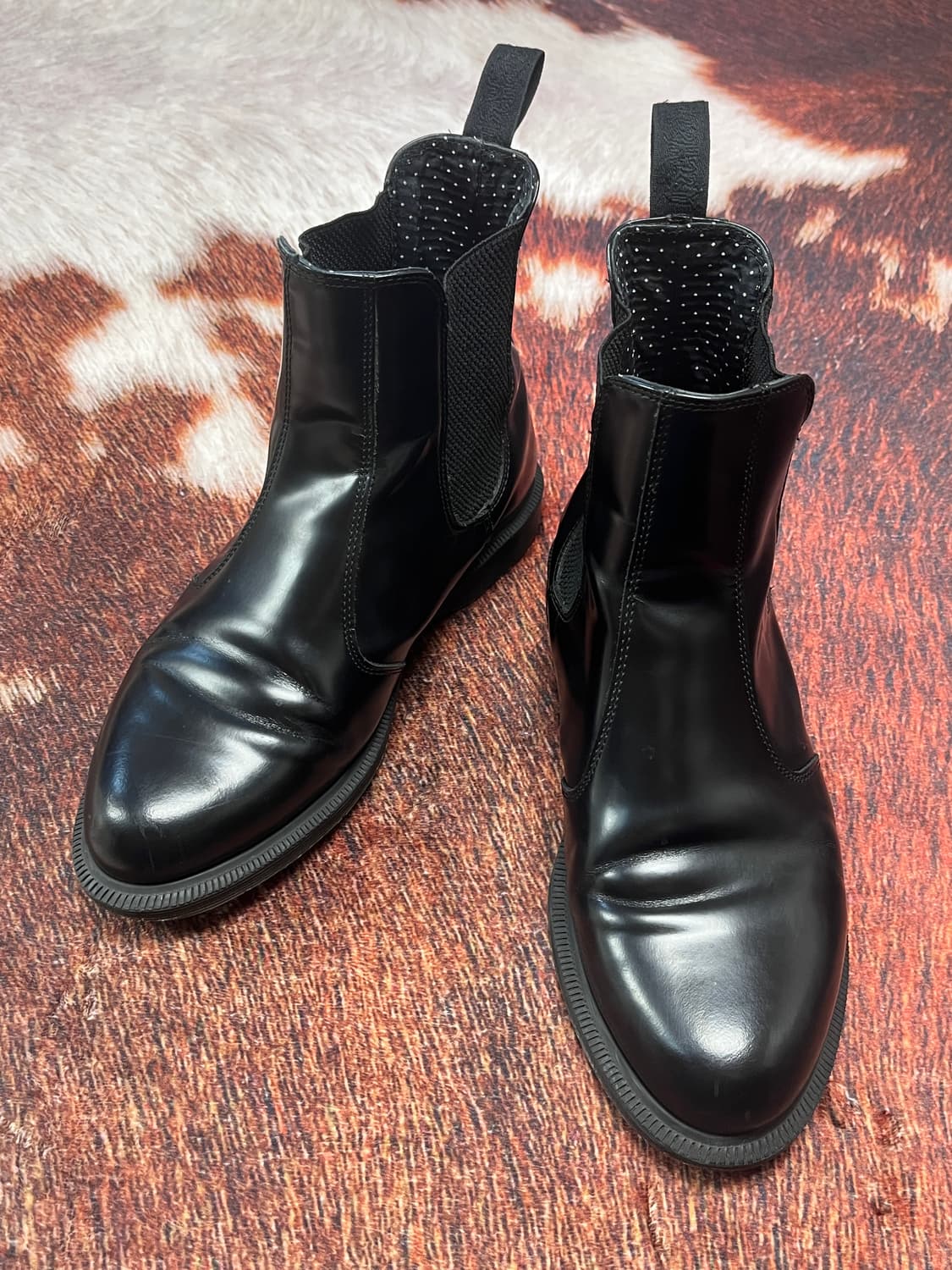 [270] 닥터마틴 플로라 블랙 첼시부츠 상품이미지3