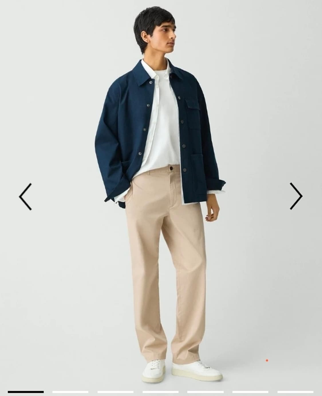 새상품] 띠어리 스트레이트 치노 팬츠 33 (Earl Grey) 상품이미지3