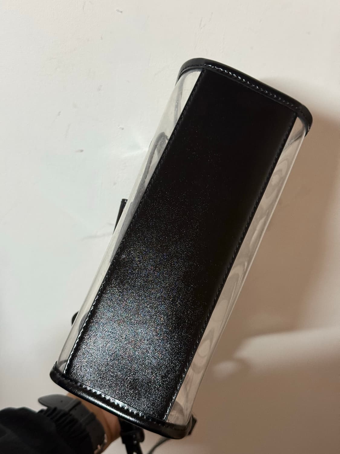 여름 찰스앤키스 투명 PVC 토트백 (클리어 블랙라인) 상품이미지7