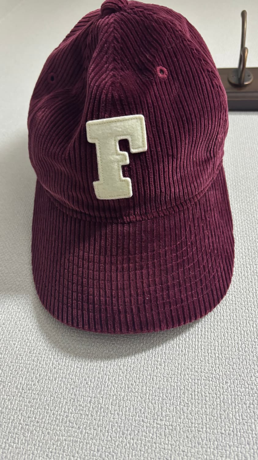 풀카운트 코듀로이 볼캡 버건디 상품이미지2
