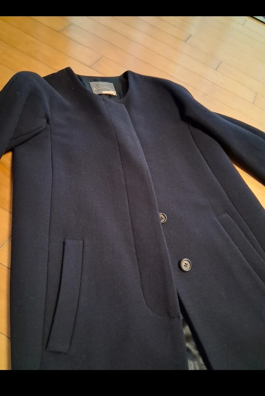J.crew 네이비 코트 /사이즈0 상품이미지3