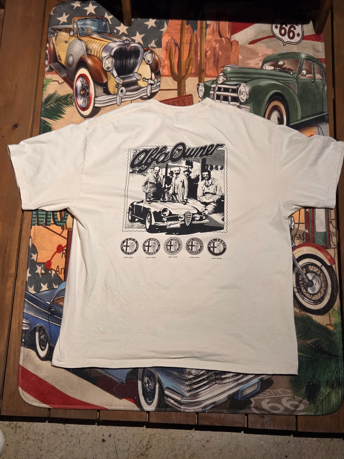 알파 로메오 오너 클럽 티셔츠 상품이미지1