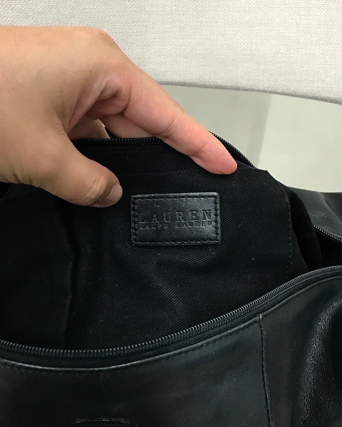 랄프로렌 레더 보스턴 숄더백 가방 상품이미지8
