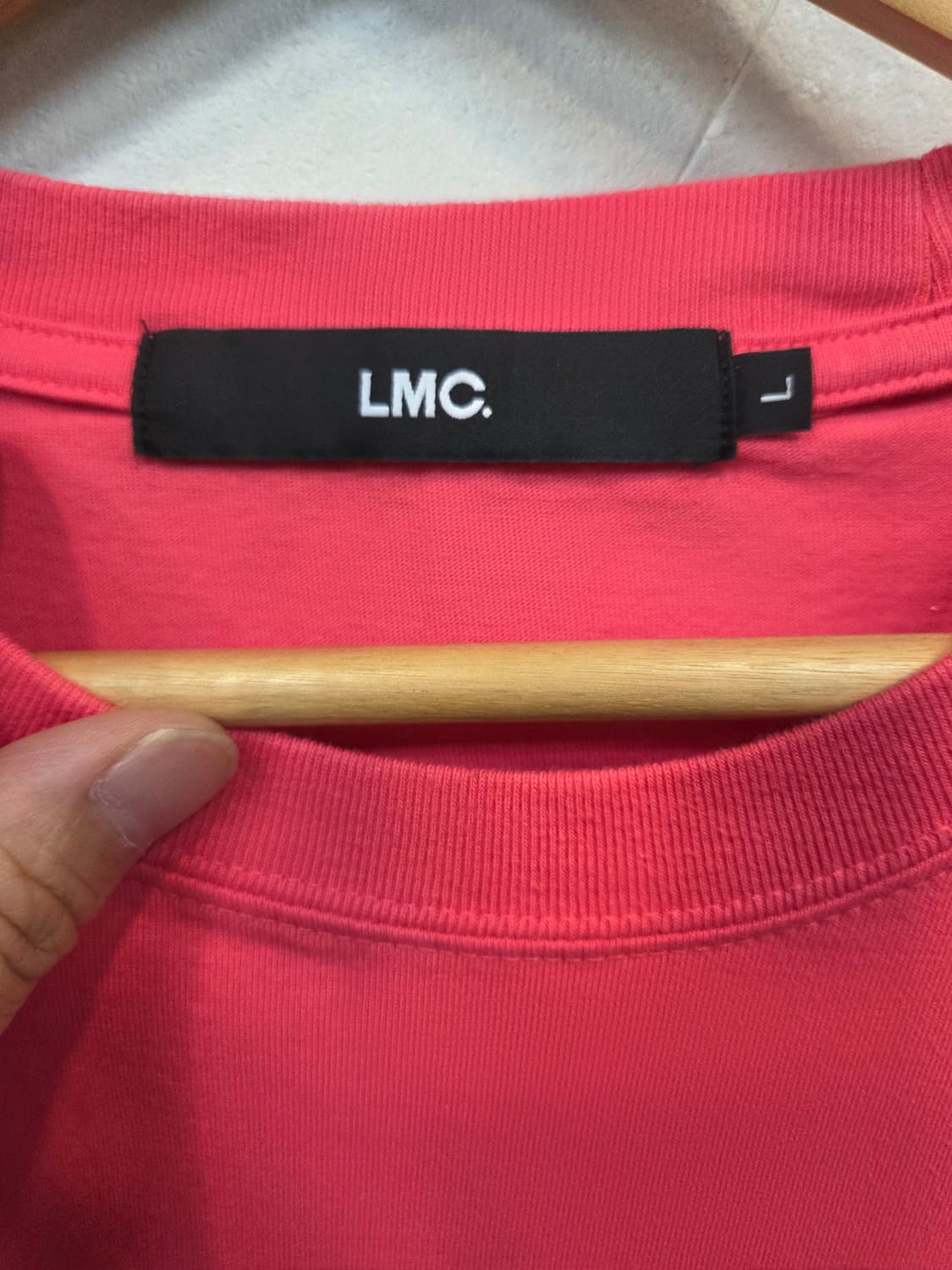 Lmc 빅로고 반팔 딥핑크 L 상품이미지3