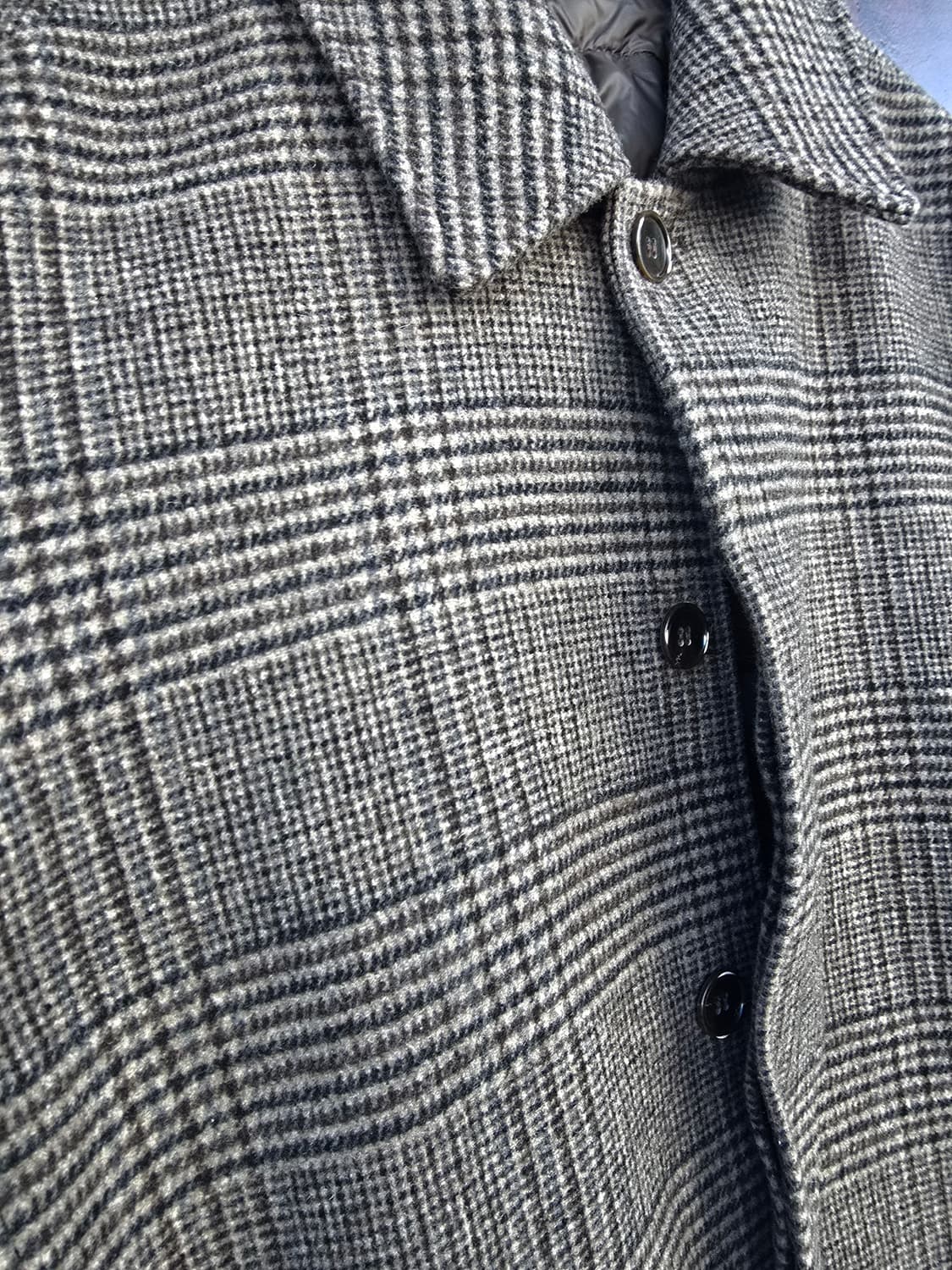 POLHAM 폴햄 체크 코트 M 상품이미지4