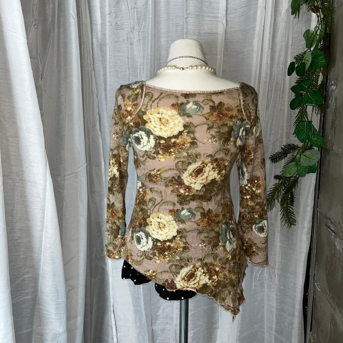 고딕 언발란스 7부 롱슬리브  상품이미지6