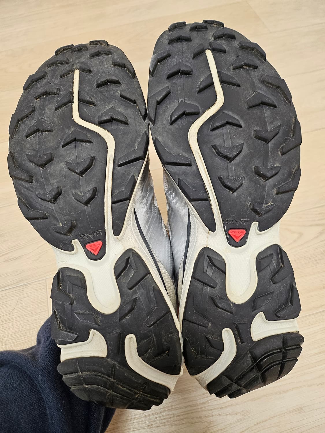 살로몬 XT-4 ADV 실버 메탈릭 X 265(상태최상) 상품이미지9