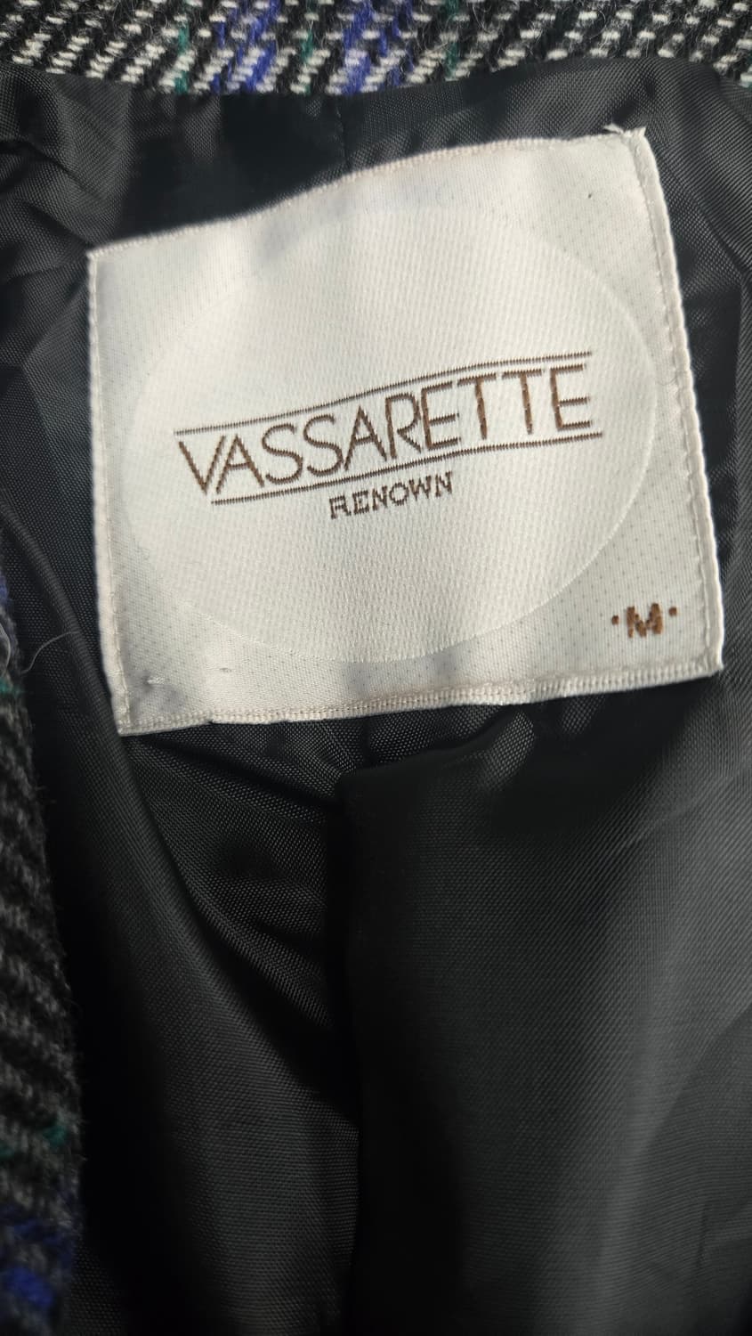 VASSARETTE 체크 코트 상품이미지6