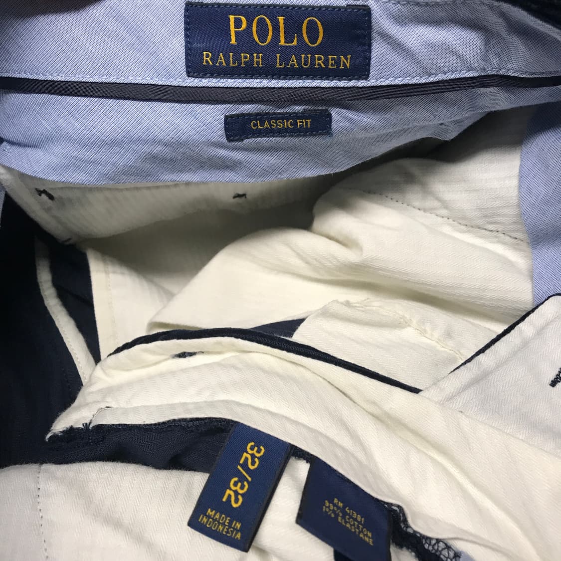 폴로 랄프로렌 코듀로이 팬츠 네이비 32/32 상품이미지6