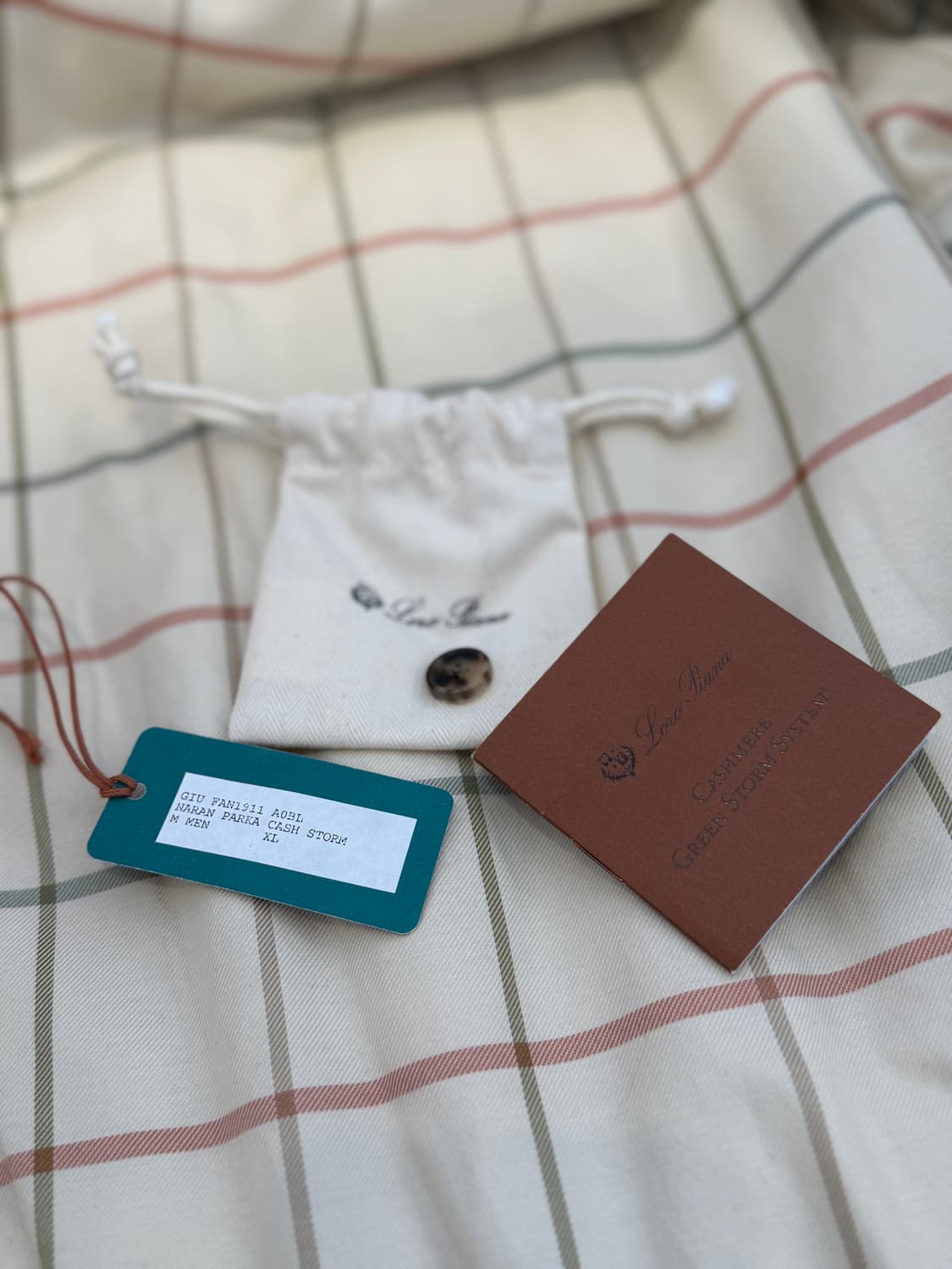 (새상품) 로로피아나 나란캐시미어 후드코트 XL 상품이미지10