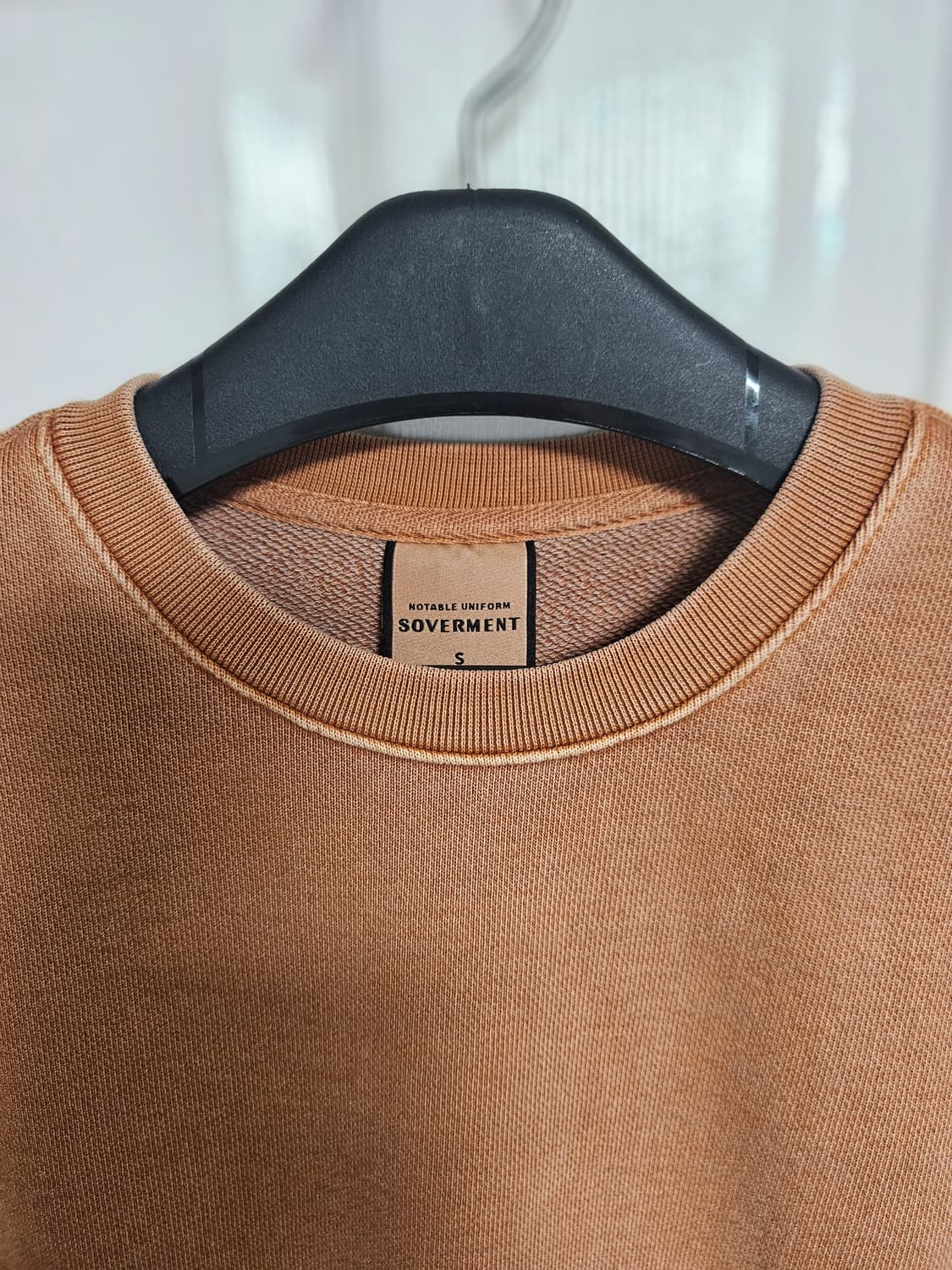 소버먼트 피그먼트 맨투맨 캐롯 S 상품이미지3