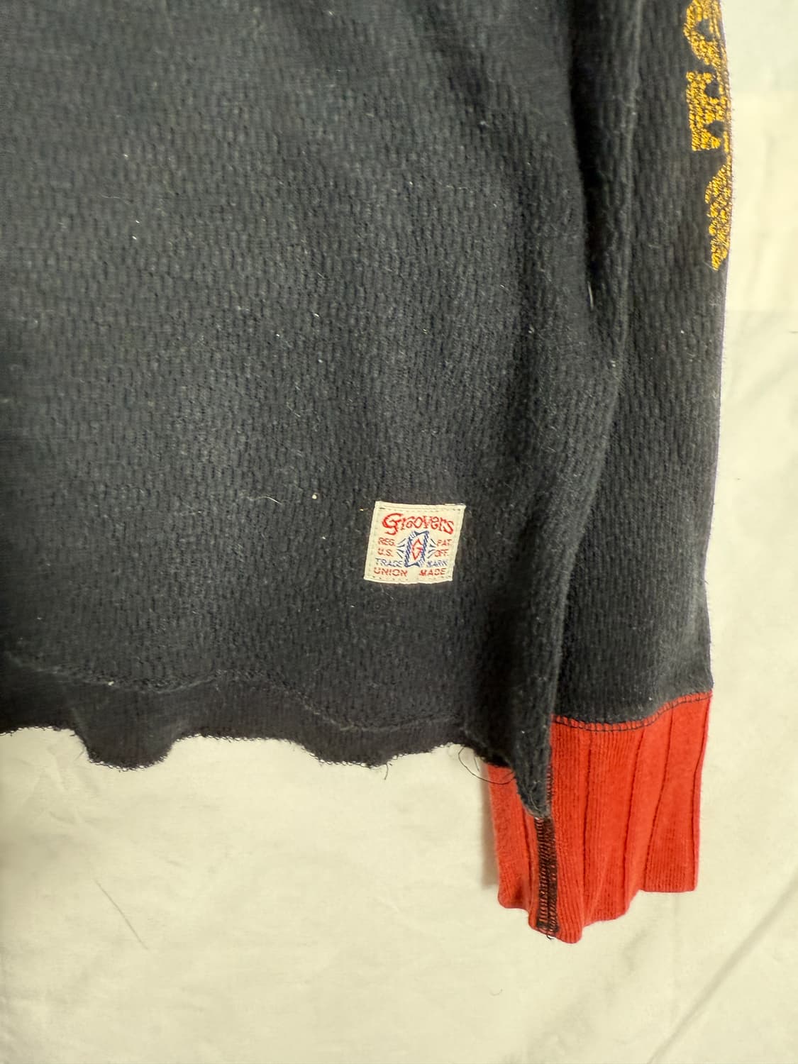 JAPAN VINTAGE 와플롱슬리브 상품이미지3