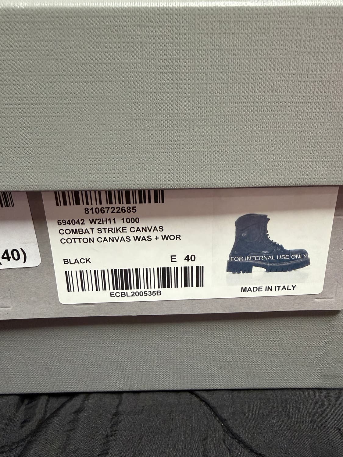 발렌시아가 컴뱃 스트라이크 E40 상품이미지5