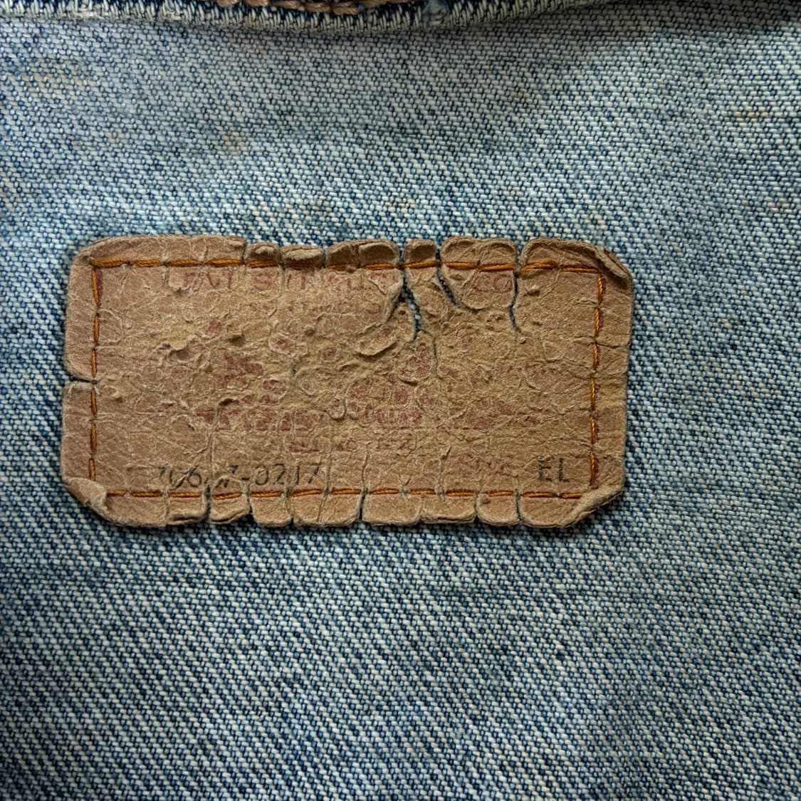 Levis  리비이스 90,s 1세대 데님 신치백 트러커 자켓 상품이미지8