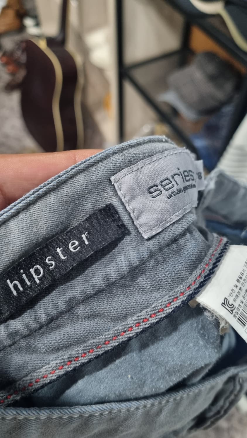 series hipster 그레이 슬림 스판바지 허리30 상품이미지4