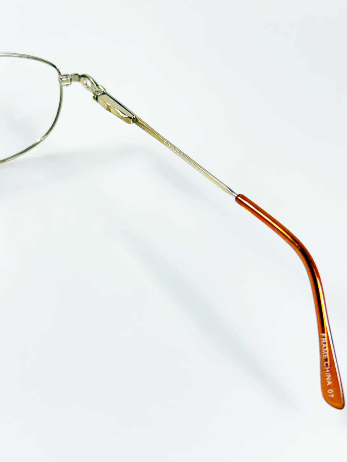 Fundamentals 골드 슬림 오벌 메탈 프레임 빈티지 안경 상품이미지7
