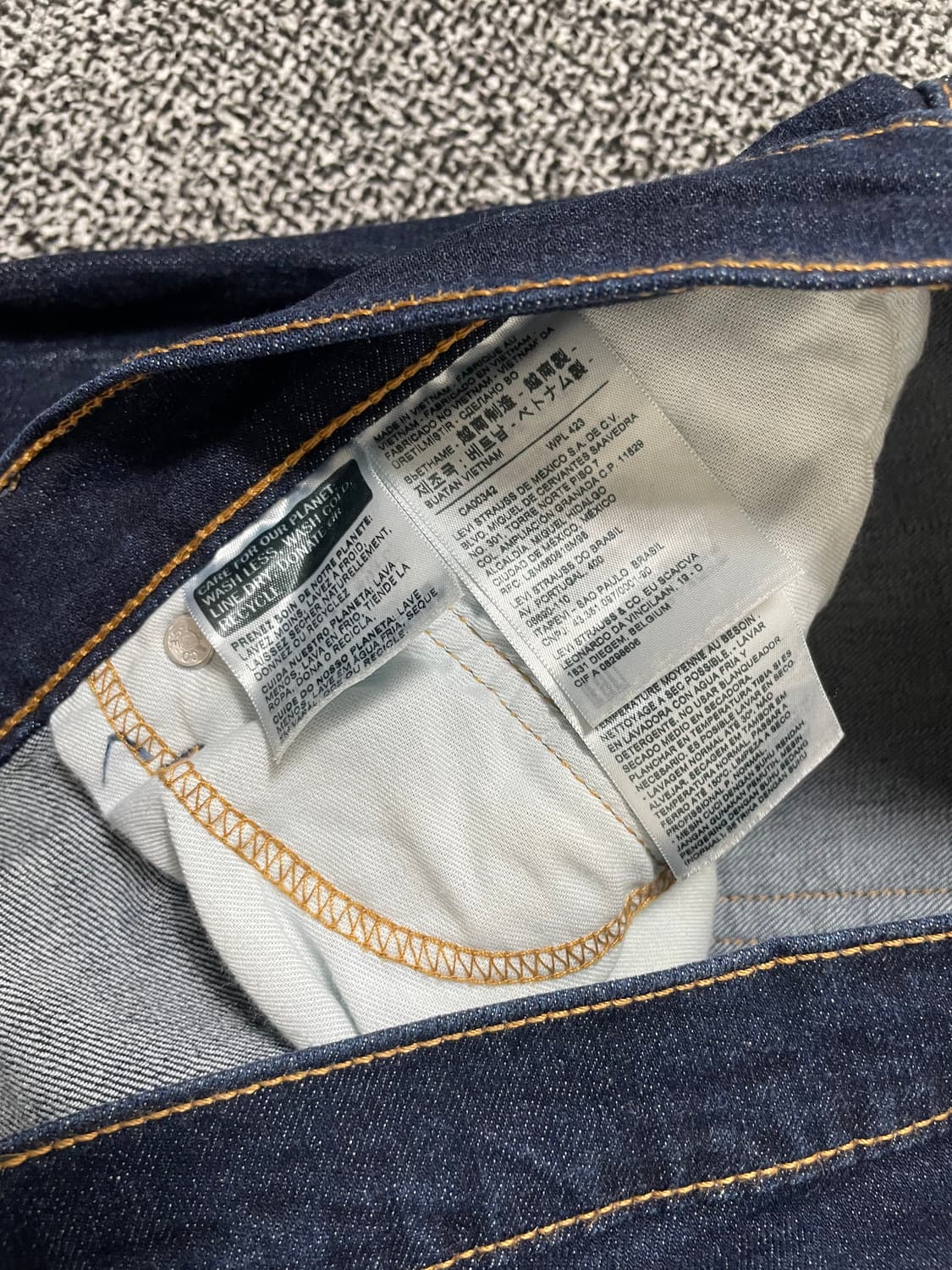 빈티지9. 리바이스 502 중청 데님 청바지 팬츠 상품이미지7