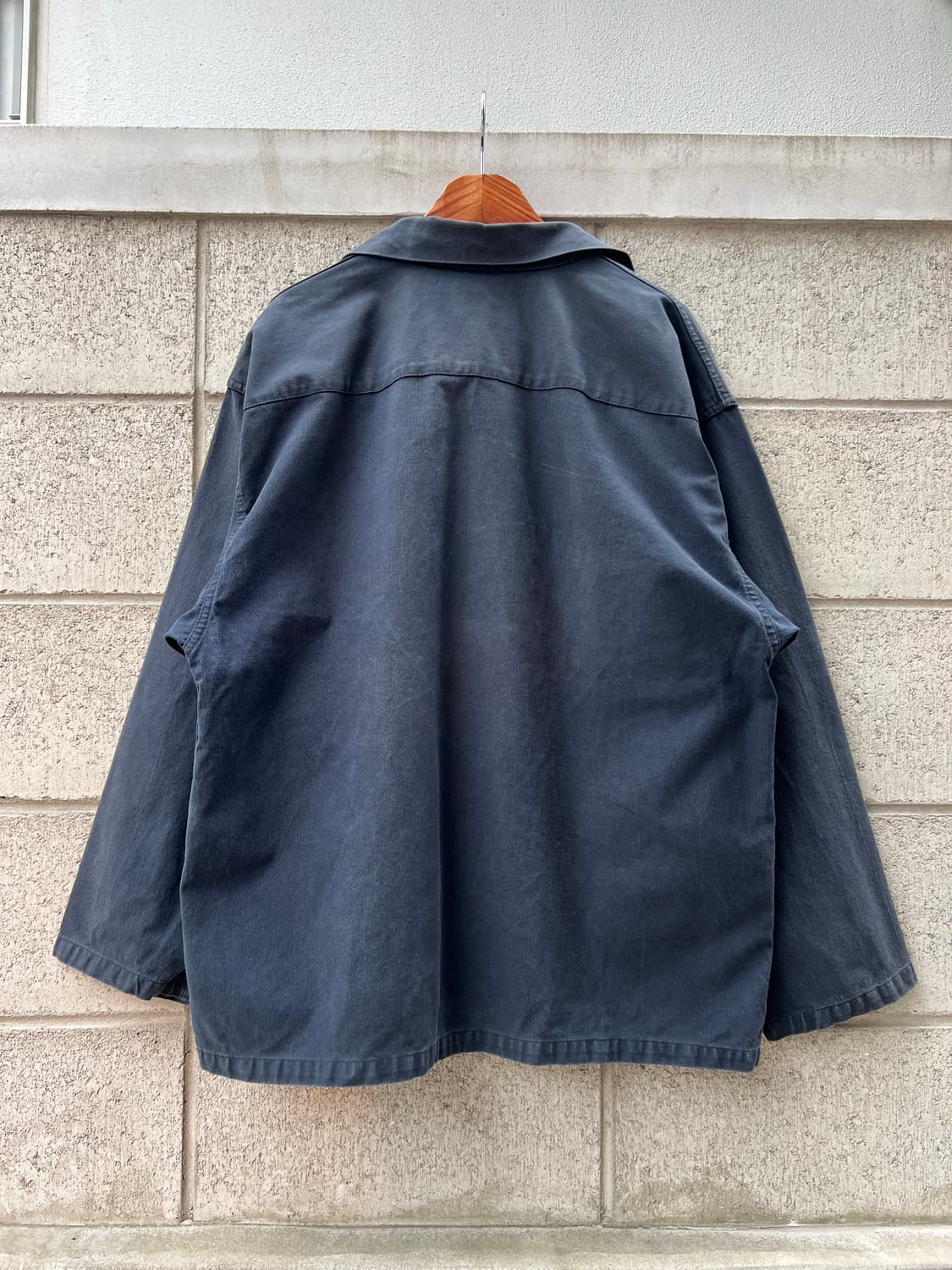 FRENCH FADED FISHERMAN 블랙프렌치워크스목자켓 상품이미지10