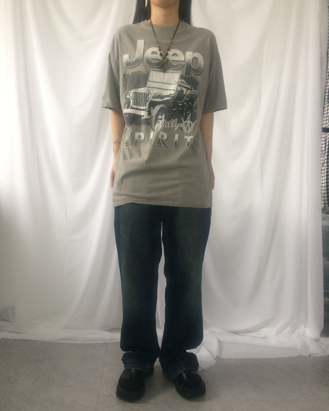 Jeep printing t shirt 상품이미지1