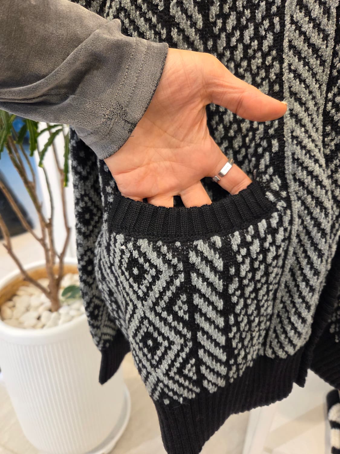 크리스찬디올 무슈 스포츠 울 니트 가디건 상품이미지4