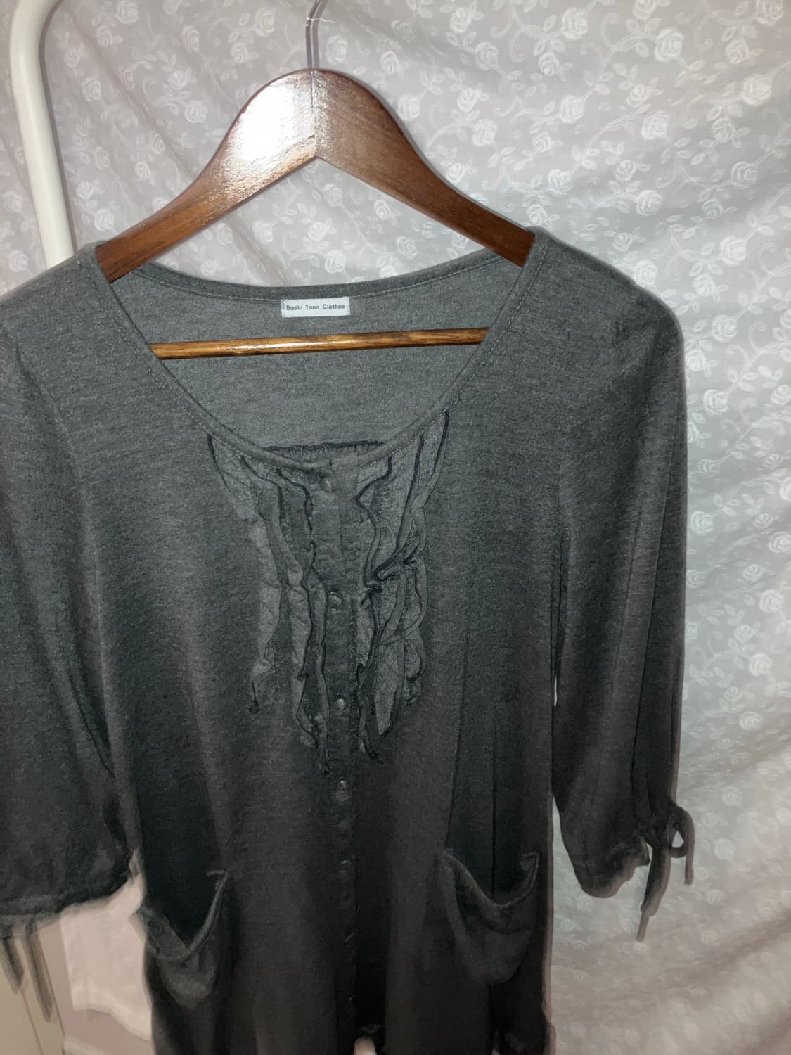 💌 Gray shirring ops. 상품이미지2