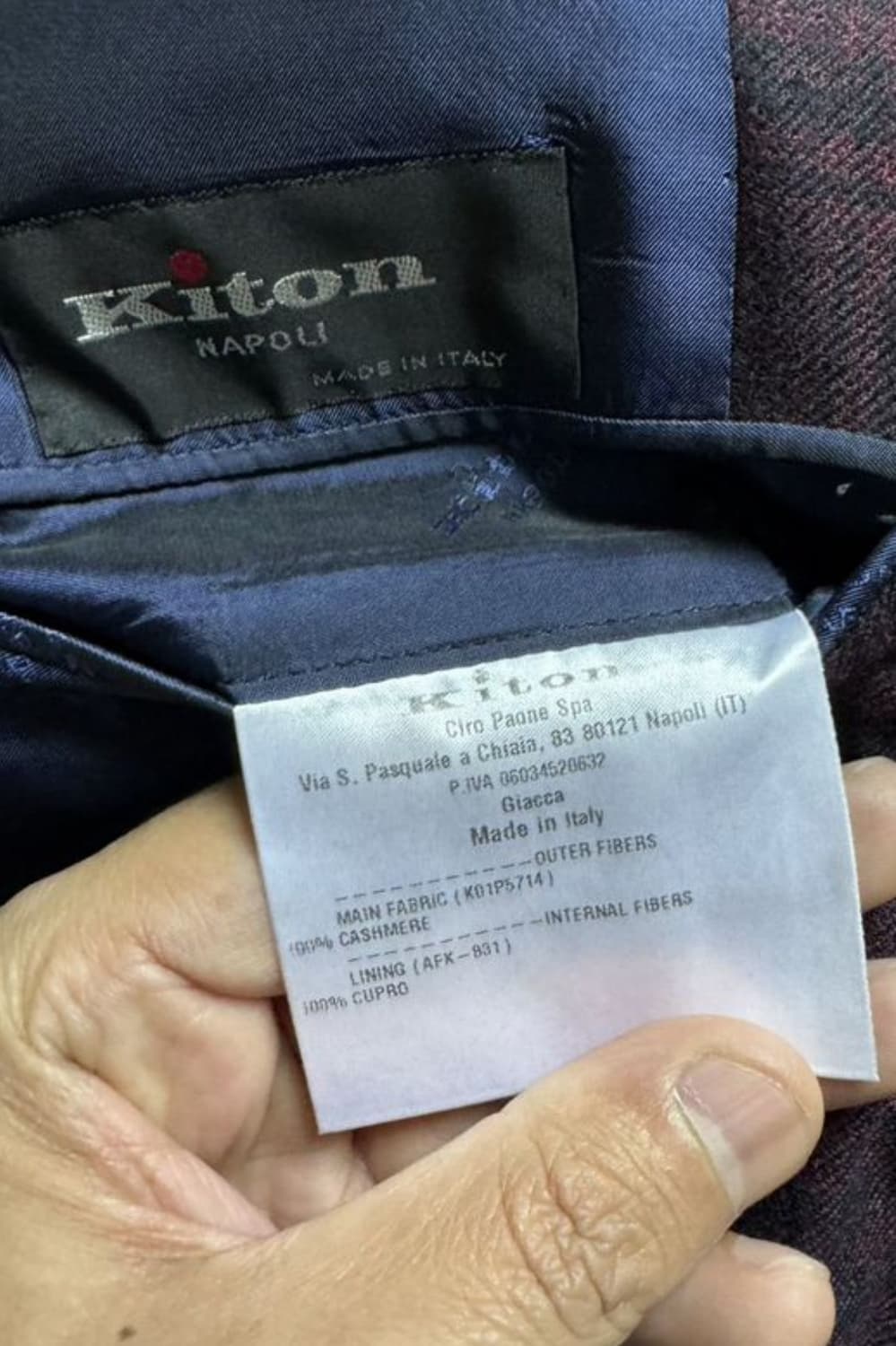 KITON 키톤 스포츠 코트-재킷(캐시미어)50 사이즈-해외발송 상품이미지9