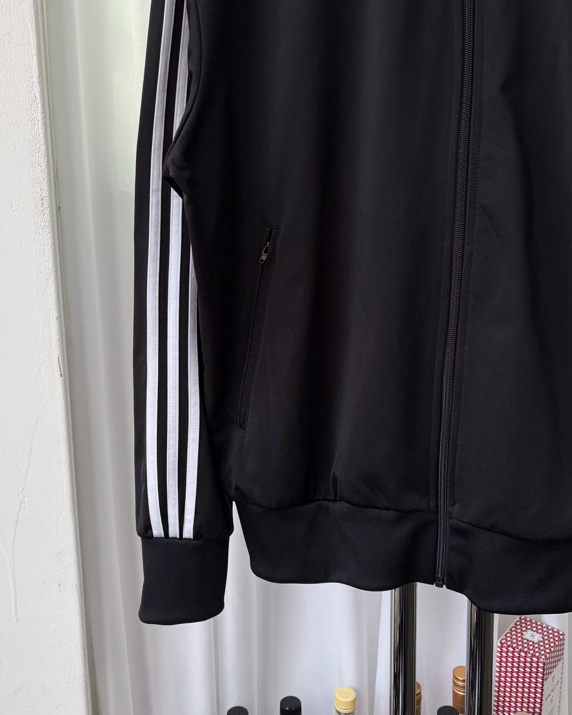 [2XL]아디다스 파이어버드 블랙 트랙탑 져지 상품이미지5